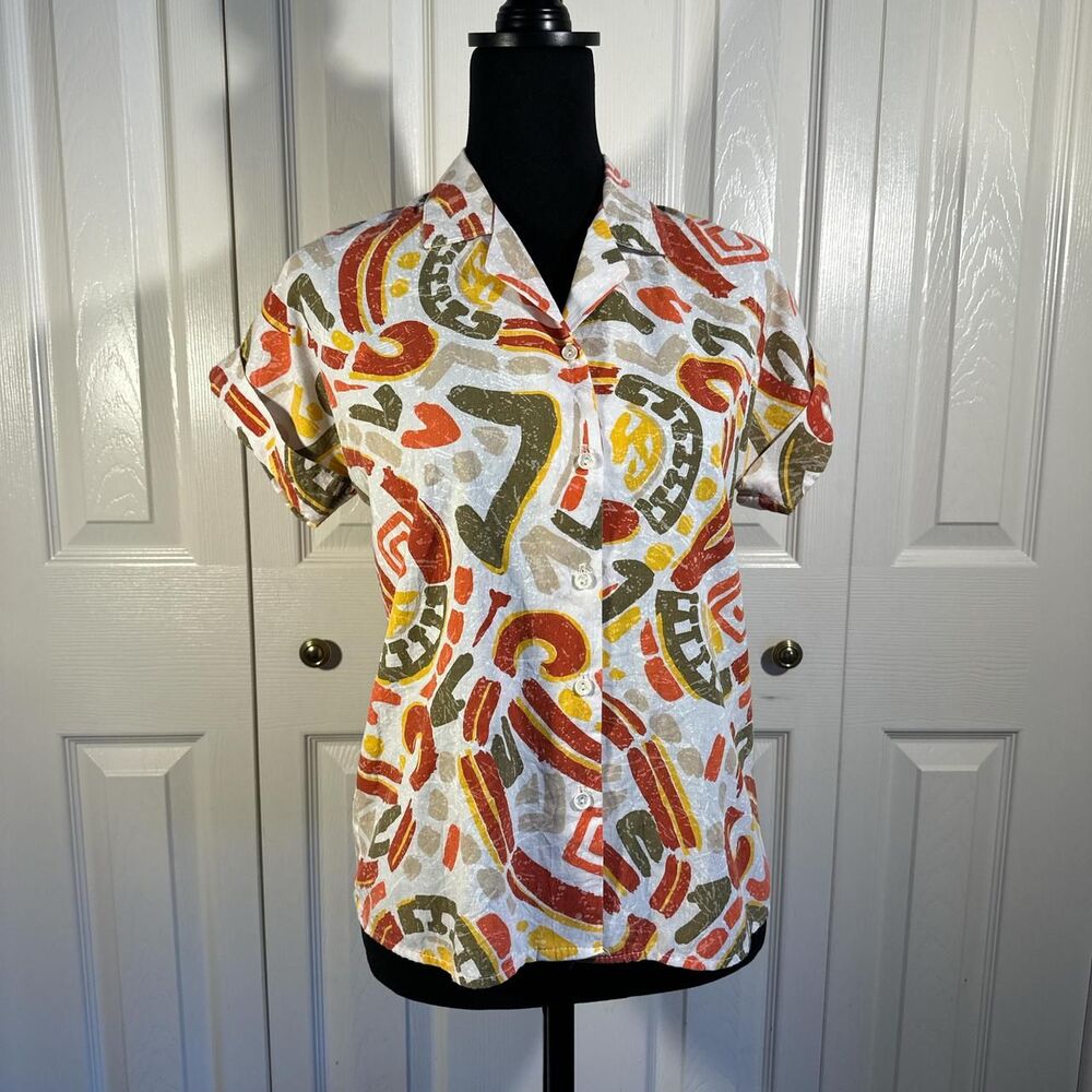 Giovelli brand 80’s Vintage Women's Multi Shirt